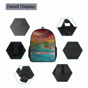 Eclipse Of The Sea 14 Inch Student Bag