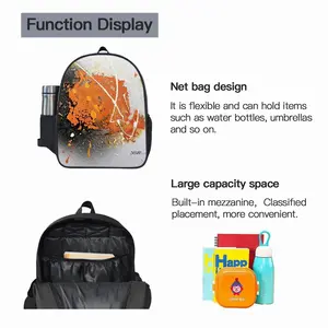 Basic Orange 14 Inch Student Bag