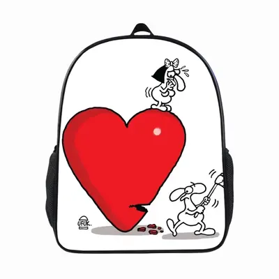 Axing Love 14 Inch Student Bag