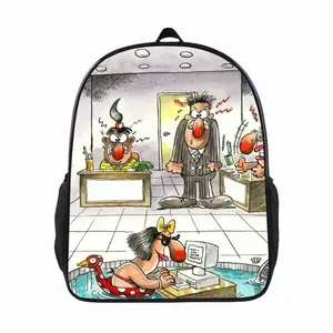 Office Holiday Scheme 14 Inch Student Bag