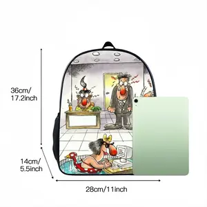 Office Holiday Scheme 14 Inch Student Bag