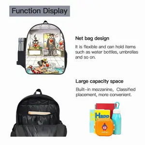 Office Holiday Scheme 14 Inch Student Bag