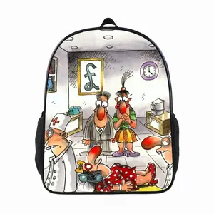 Office Injury 14 Inch Student Bag