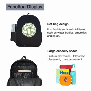 Light In Dark 14 Inch Student Bag