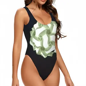 Women Light In Dark One Piece Swimsuit