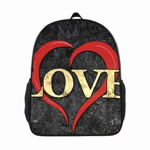 Love Is The Answer 14 Inch Student Bag