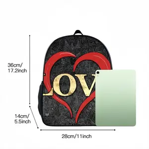 Love Is The Answer 14 Inch Student Bag