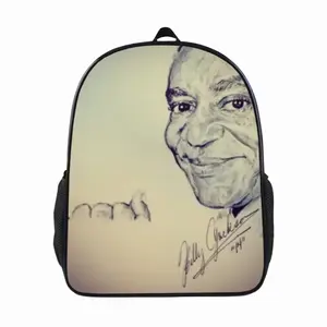 Bill Cosby Portrait 14 Inch Student Bag