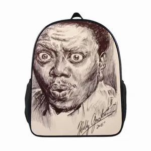 Bernie Mac Portrait 14 Inch Student Bag