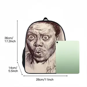 Bernie Mac Portrait 14 Inch Student Bag