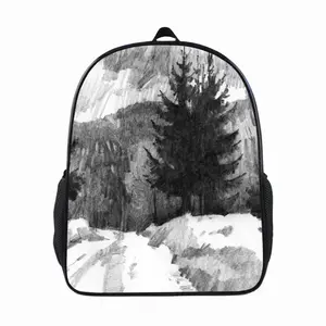 Mainly Cloudy 14 Inch Student Bag