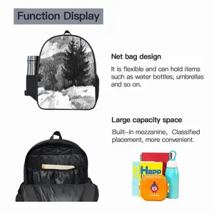 Mainly Cloudy 14 Inch Student Bag