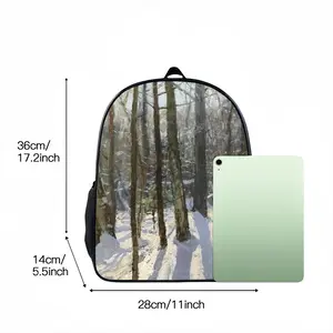 Sparkling Snow 14 Inch Student Bag