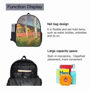 Octobervalino Village 14 Inch Student Bag