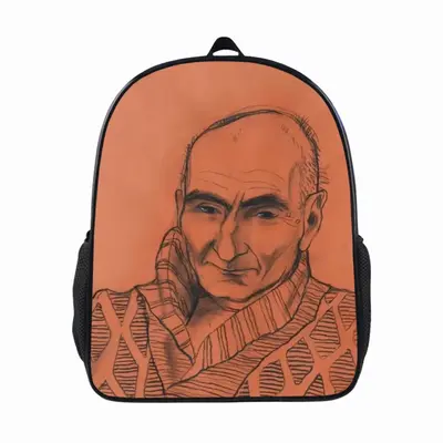 Portrait Of Sergei 14 Inch Student Bag