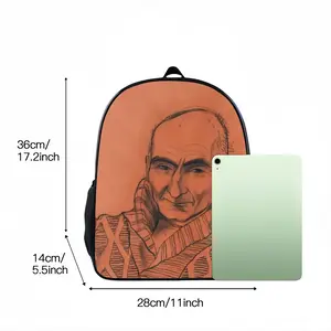 Portrait Of Sergei 14 Inch Student Bag