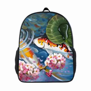 Romance In The Water 14 Inch Student Bag