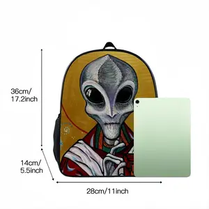 Icon Of Alien Enki 14 Inch Student Bag