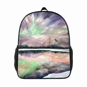 Aurora Borealis 14 Inch Student Bag