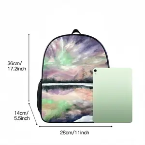 Aurora Borealis 14 Inch Student Bag