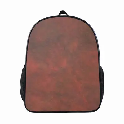 Burnt Red Clouds 14 Inch Student Bag