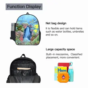 Underwater Meditation 14 Inch Student Bag