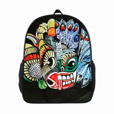 Two-Faced Demon 14 Inch Student Bag