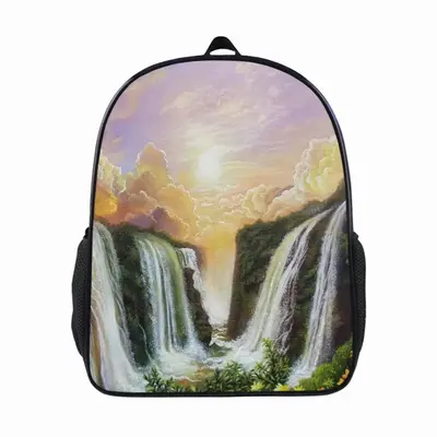 Among The Waterfalls 14 Inch Student Bag