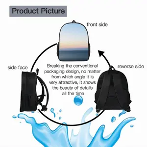 Liquid Sea #049 14 Inch Student Bag