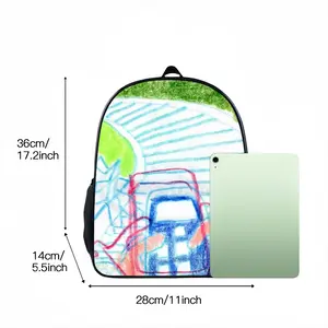 Everyday Micro-Scenes 022 14 Inch Student Bag