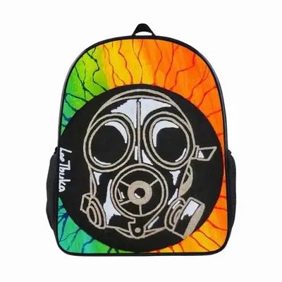 Earth Pandemic Interior Decor Street Art 14 Inch Student Bag