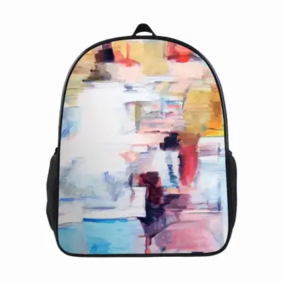 People In The City 14 Inch Student Bag