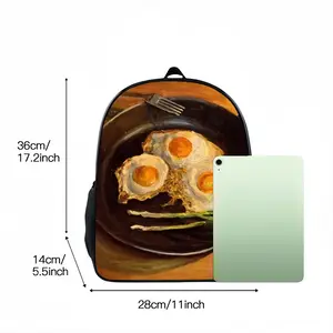 Fried Eggs Modern 14 Inch Student Bag