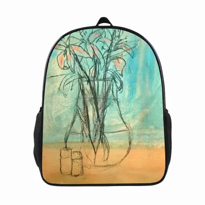 Oriental Lilies 14 Inch Student Bag