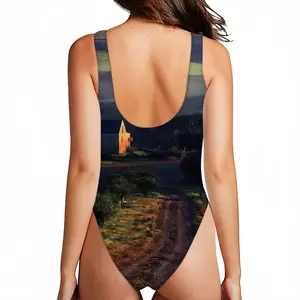 Women Australia Sunset One Piece Swimsuit