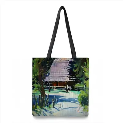 Village Silence Shopping Bag (Polyester)