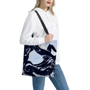 Wildness In Bw Shopping Bag (Polyester)