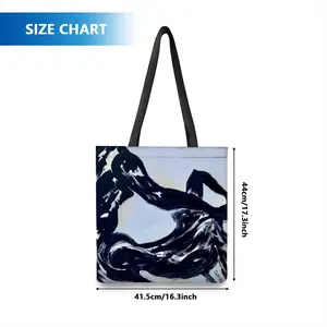 Wildness In Bw Shopping Bag (Polyester)