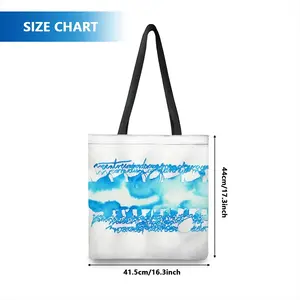 Calligraphic Landscape 009 Shopping Bag (Polyester)