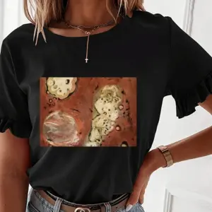 Untitled Ruffled Short Sleeve T-Shirt