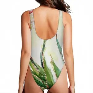 Women Aloe One Piece Swimsuit