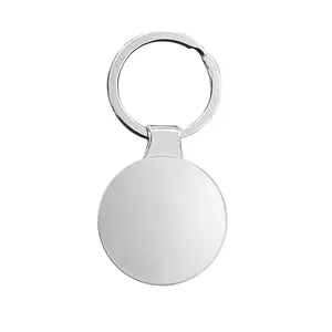 Lady In Her Sixties Circular Keychain