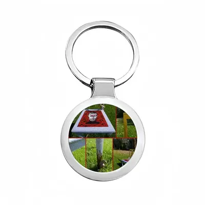 The Chair Of Dr Johann Faust Circular Keychain