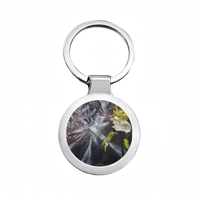 Collapse Circular Keychain