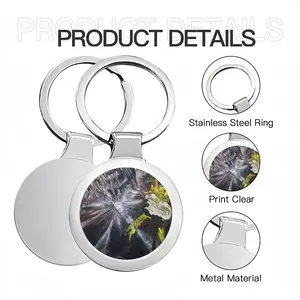 Collapse Circular Keychain