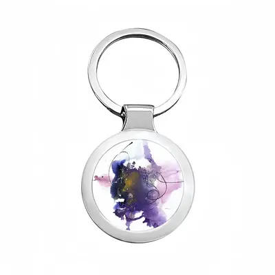 Scribbs H Circular Keychain