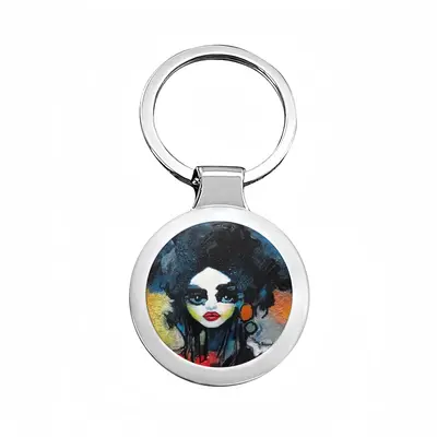 Masquarade Circular Keychain