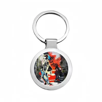 Flanerie Circular Keychain