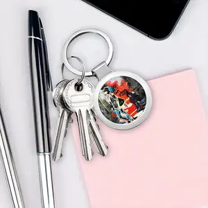 Flanerie Circular Keychain