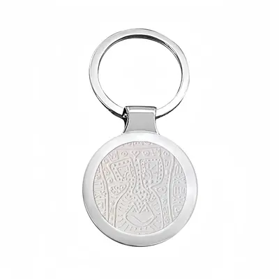 Cardi Circular Keychain